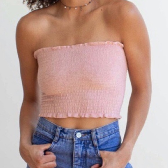 Garage Tops - Light Pink Tube Top